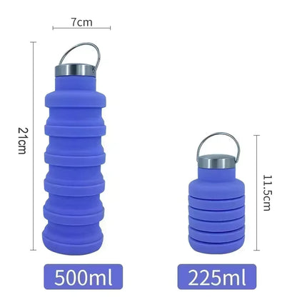 Collapsible Water Bottle - Lightweight, Travel-Friendly Water Bottle  Travel Essentials