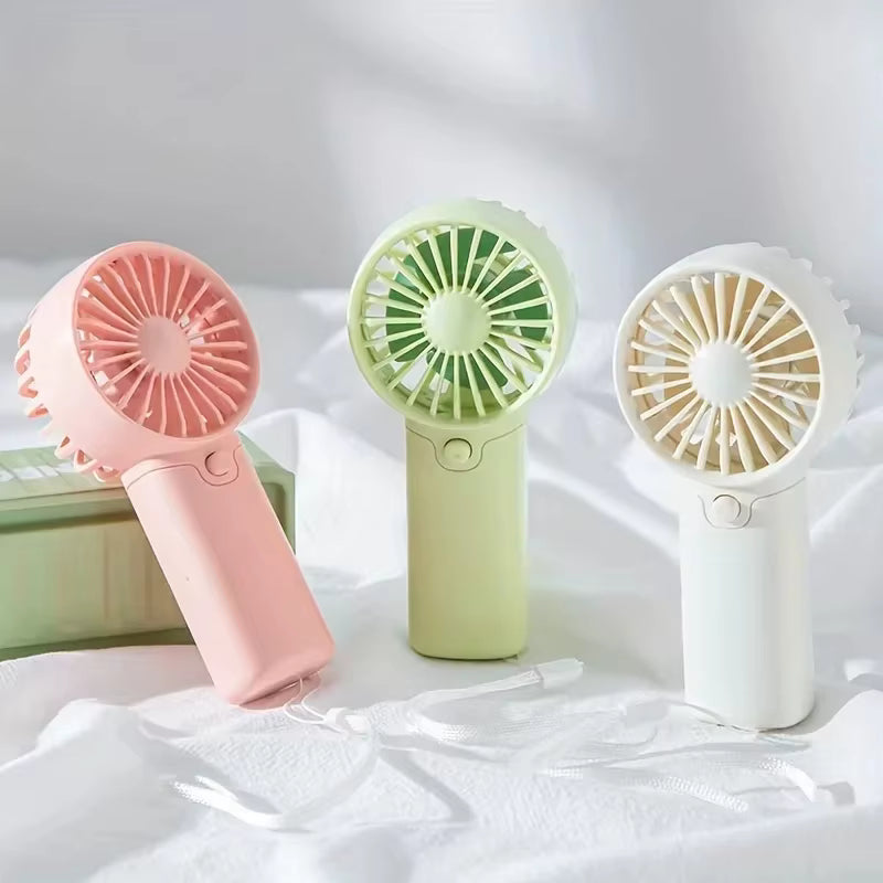 Handheld Mini USB Portable Fan – Compact & Rechargeable for Travel | Tribe Feel  Travel Gadgets