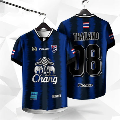 Thailand Chang Sport Football T-Shirt | Travel Souvenir Tee | Tribe Feel  Travel Clothes