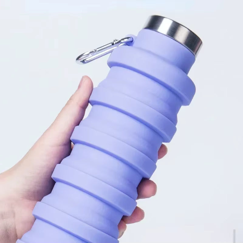 Collapsible Water Bottle - Lightweight, Travel-Friendly Water Bottle  Travel Essentials