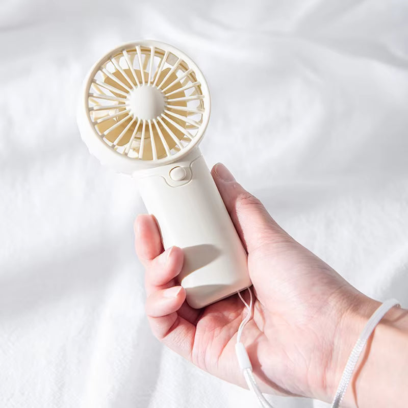Handheld Mini USB Portable Fan – Compact & Rechargeable for Travel | Tribe Feel  Travel Gadgets