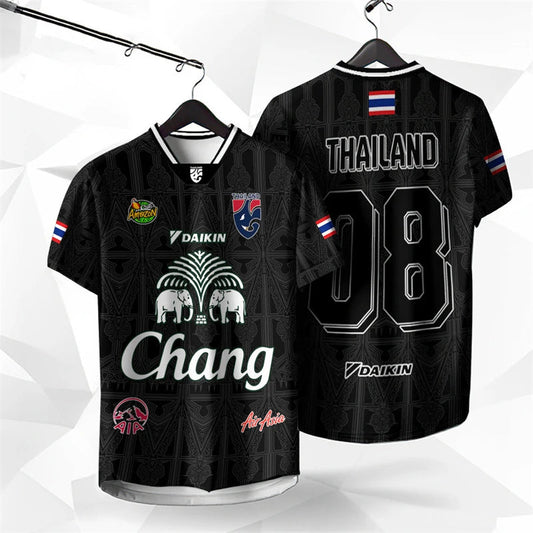Thailand Chang Sport Football T-Shirt | Travel Souvenir Tee | Tribe Feel  Travel Clothes