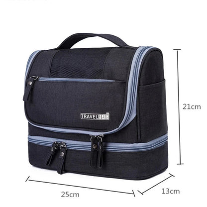 Hanging Toiletry Bag with Wet Compartment | Tribe Feel  Travel Organisers