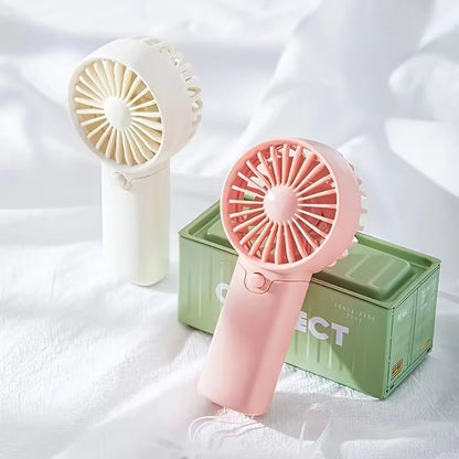 Handheld Mini USB Portable Fan – Compact & Rechargeable for Travel | Tribe Feel  Travel Gadgets