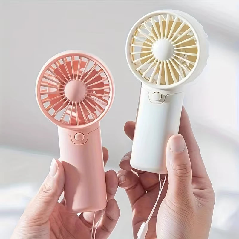 Handheld Mini USB Portable Fan – Compact & Rechargeable for Travel | Tribe Feel  Travel Gadgets