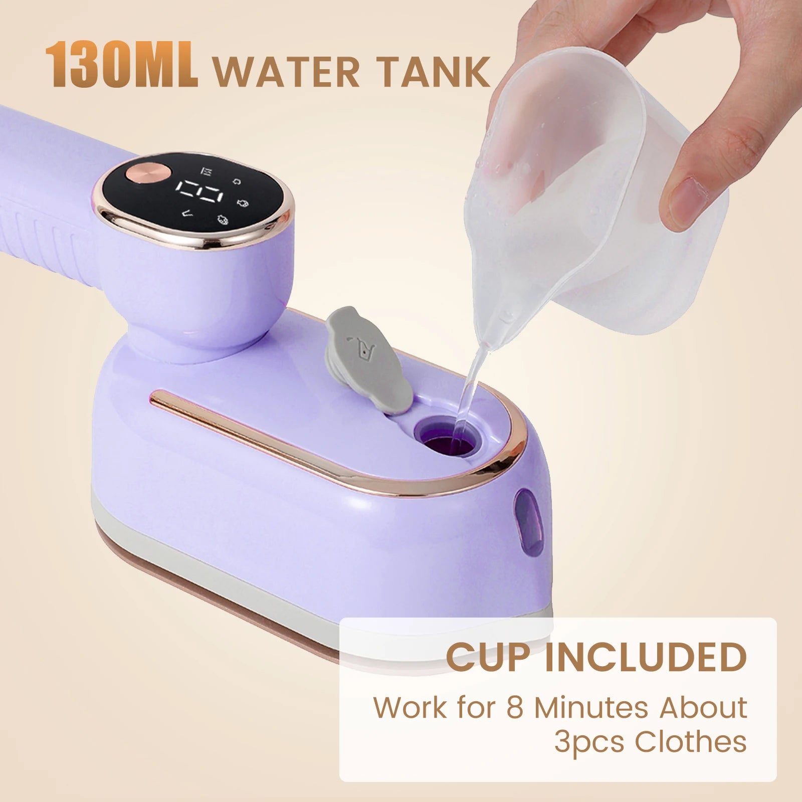 Travel Steam Iron | Portable Mini Steam Iron for Holidays & Travel  Travel Gadgets