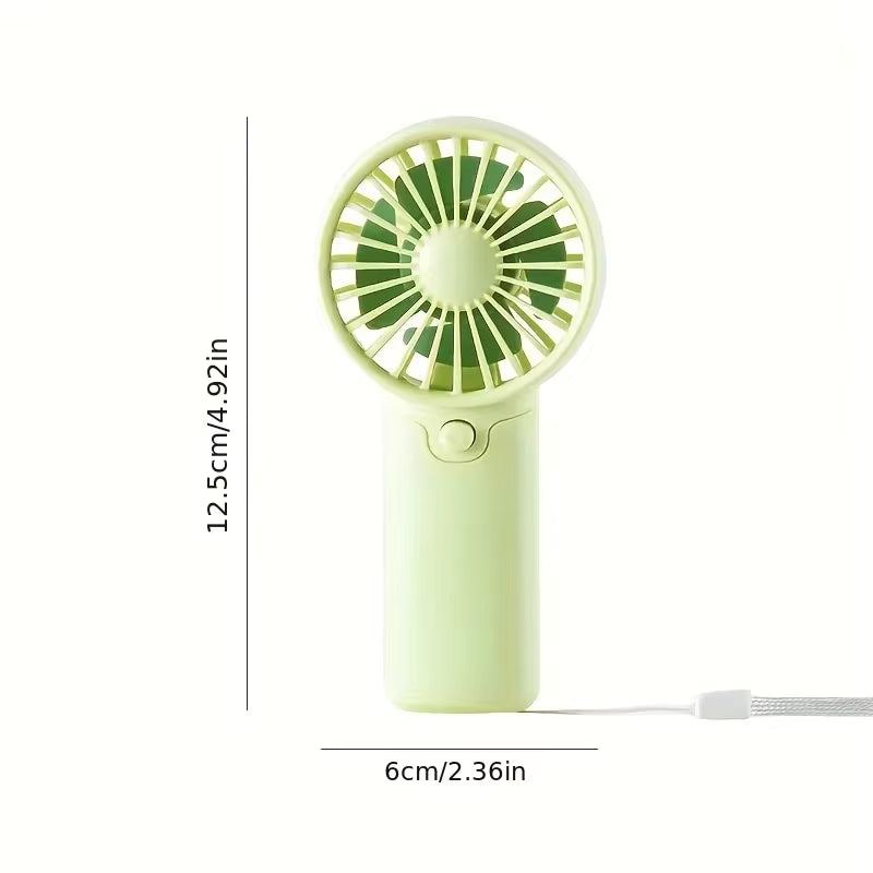 Handheld Mini USB Portable Fan – Compact & Rechargeable for Travel | Tribe Feel  Travel Gadgets