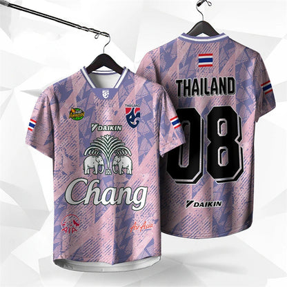 Thailand Chang Sport Football T-Shirt | Travel Souvenir Tee | Tribe Feel  Travel Clothes