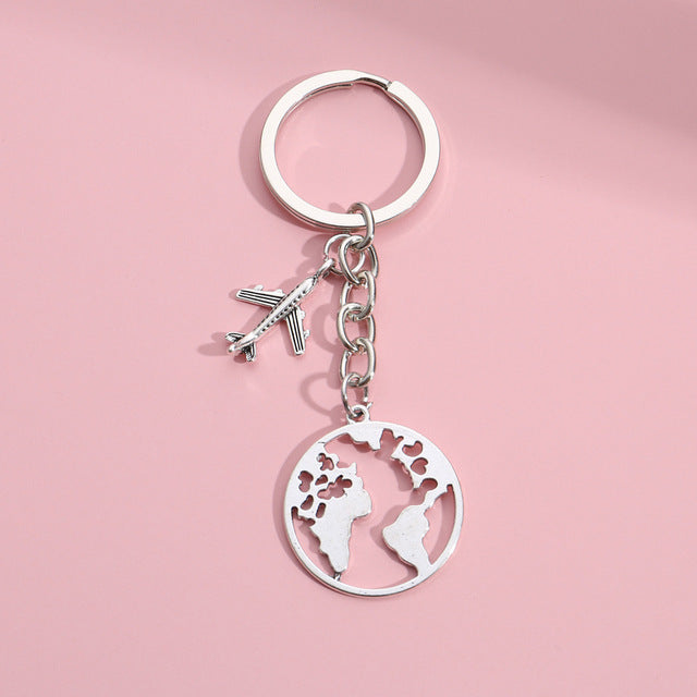 Wanderlust Keychain – Travel-Inspired Accessory for Adventurers – Travel Accessories Travel Organisers Travel Gear Travel Gifts Travel Essentials