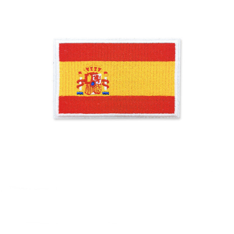 Embroidered National Flag Patch - Backpack flag patch – Travel Accessories - Tribe Feel