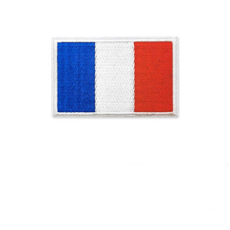 Embroidered National Flag Patch - Backpack flag patch – Travel Accessories - Tribe Feel