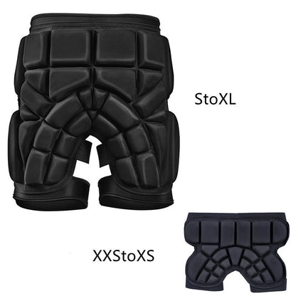 Snowboard & Ski Padded Protection – Hips, Knees & Elbows Support for Beginners  Travel Clothing