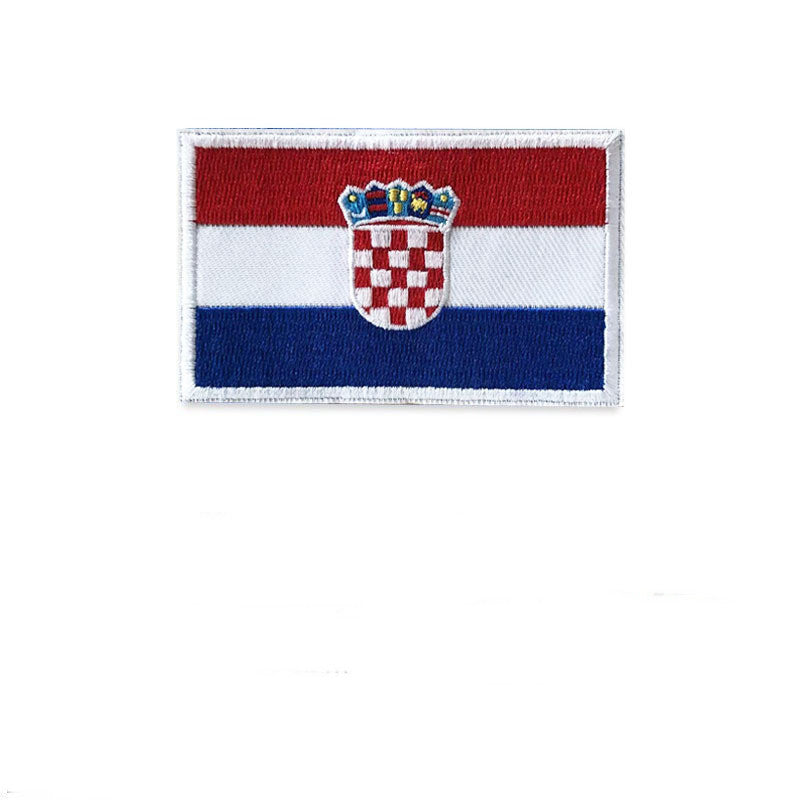 Embroidered National Flag Patch - Backpack flag patch – Travel Accessories - Tribe Feel