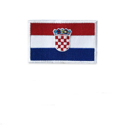 Embroidered National Flag Patch - Backpack flag patch – Travel Accessories - Tribe Feel