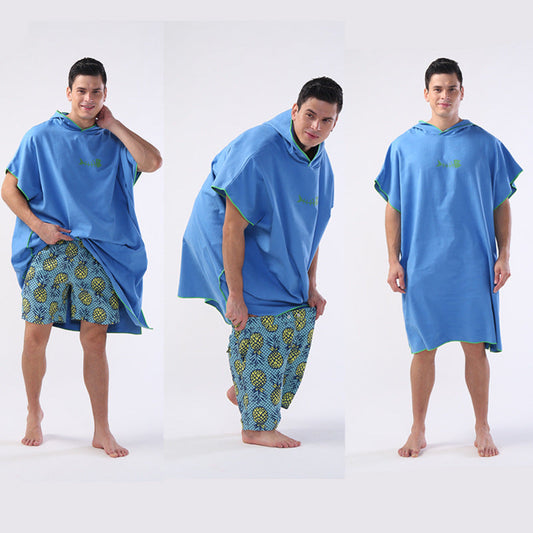 Microfiber Changing Bathrobe – Quick-Dry, Lightweight & Ultra-Absorbent beach towel - Quick Dry Towel – Travel Accessories Travel Organisers Travel Gear Travel Gifts Travel Essentials