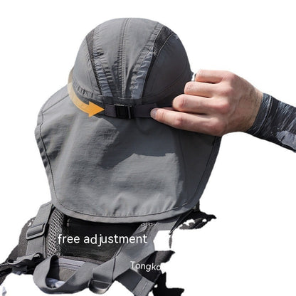 Outdoor Mountaineering Face Cover Sun-proof Hat UV - Tribe Feel