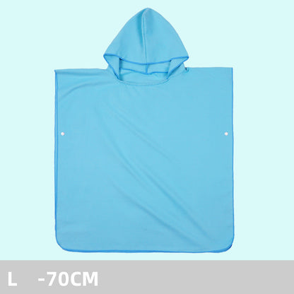Quick-Dry Microfiber Changing Bathrobe – Lightweight & Ultra-Absorbent Beach Towel - Tribe Feel