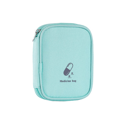 Travel First Aid Storage – Portable Medicine Bag – First Aid Kit Travel Organiser