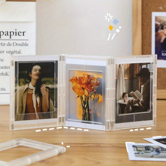 Set of 6 Magnetic Picture Frames – Creative & Colourful Photo Display | Tribe Feel  Travel Gadgets
