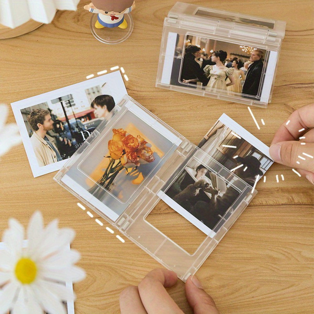 Set of 6 Magnetic Picture Frames – Creative & Colourful Photo Display | Tribe Feel  Travel Gadgets
