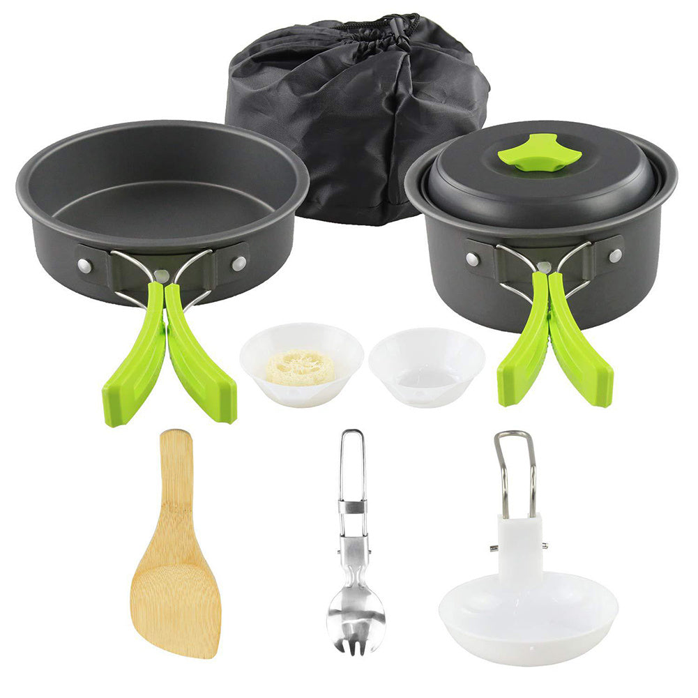 Portable Camping Cooking Set – Lightweight Cookware for Outdoor Adventure – Travel Accessories - Tribe Feel