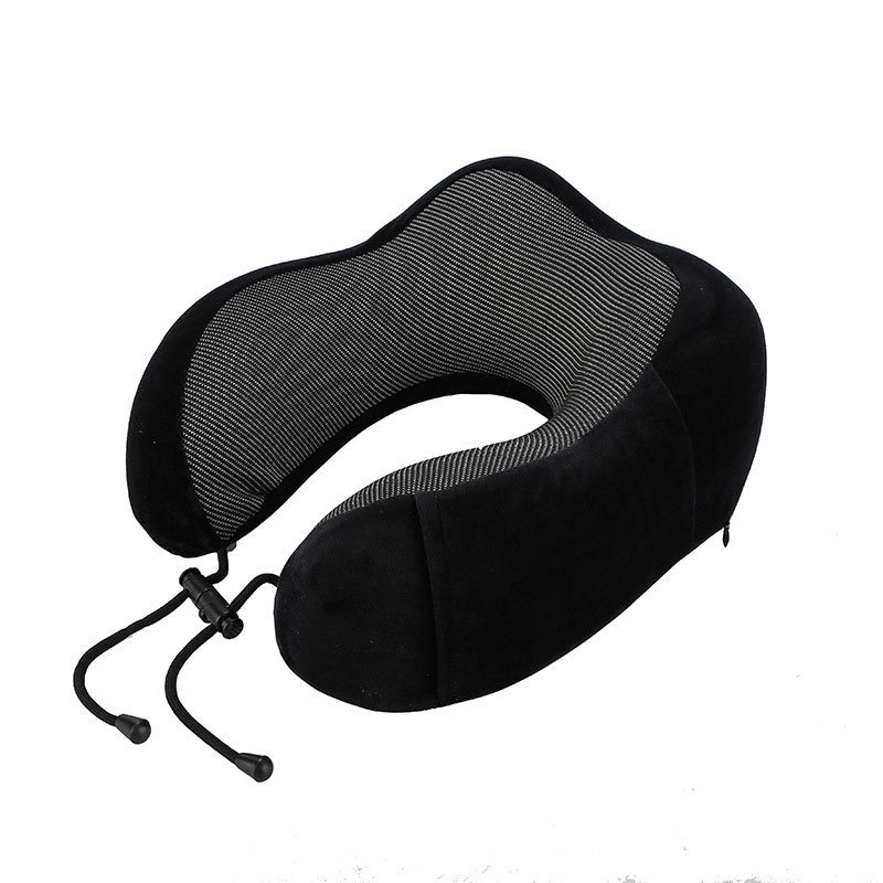 Memory Foam Travel Pillow with Adjustable Tightening Strings - Ultimate Travel Comfort – Travel Accessories
