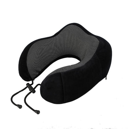 Memory Foam Travel Pillow with Adjustable Tightening Strings - Ultimate Travel Comfort – Travel Accessories