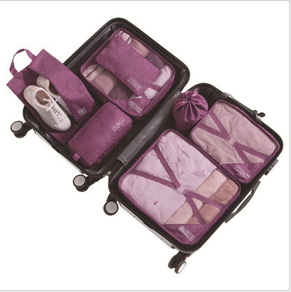7 Pieces Travel Packing Cubes | Lightweight & Durable Packing Organisers for Traveling
