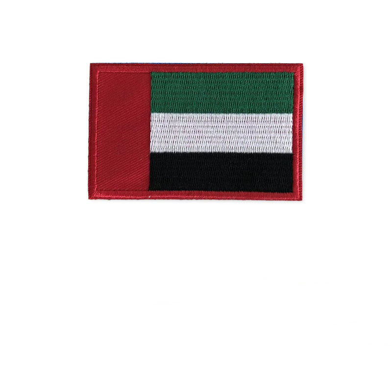 Embroidered National Flag Patch - Backpack flag patch – Travel Accessories - Tribe Feel