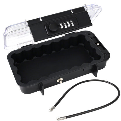 Mini Travel Safe with Combination Lock – Portable Storage Box for Travel Security | Tribe Feel  Travel Gadgets