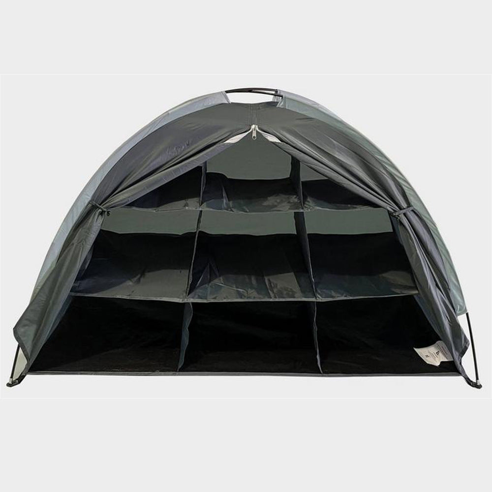 Camping Storage Tent Cabinet with Shelves – Portable Outdoor Organiser | Tribe Feel  Travel Organisers