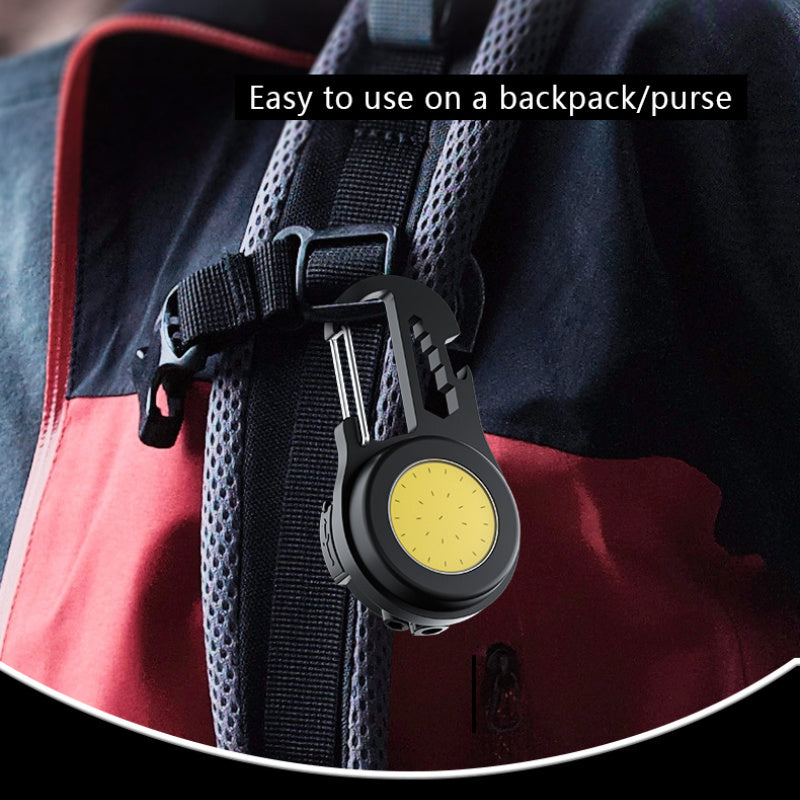 Multifunctional Keychain with Light, Screwdriver & Bottle Opener – Rechargeable | Tribe Feel  Travel Gadgets