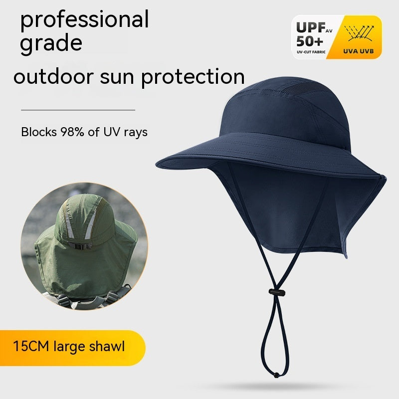 Outdoor Mountaineering Face Cover Sun-proof Hat UV - Tribe Feel