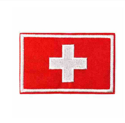 Embroidered National Flag Patch - Backpack flag patch – Travel Accessories - Tribe Feel