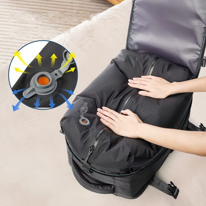 Tribe Feel 40x30x20 Vacuum Compression Cabin Backpack for Ryanair  Travel Bags
