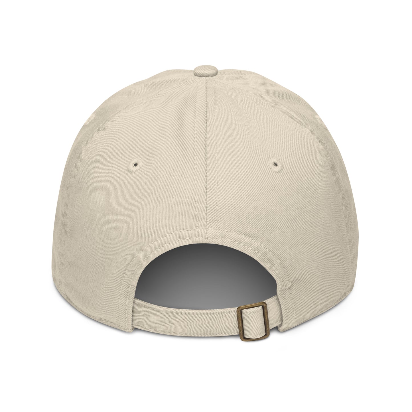Eco-friendly hat. Sustainable cotton, out of office baseball cap. unique travel gifts. white cap unisex. adjustable strap