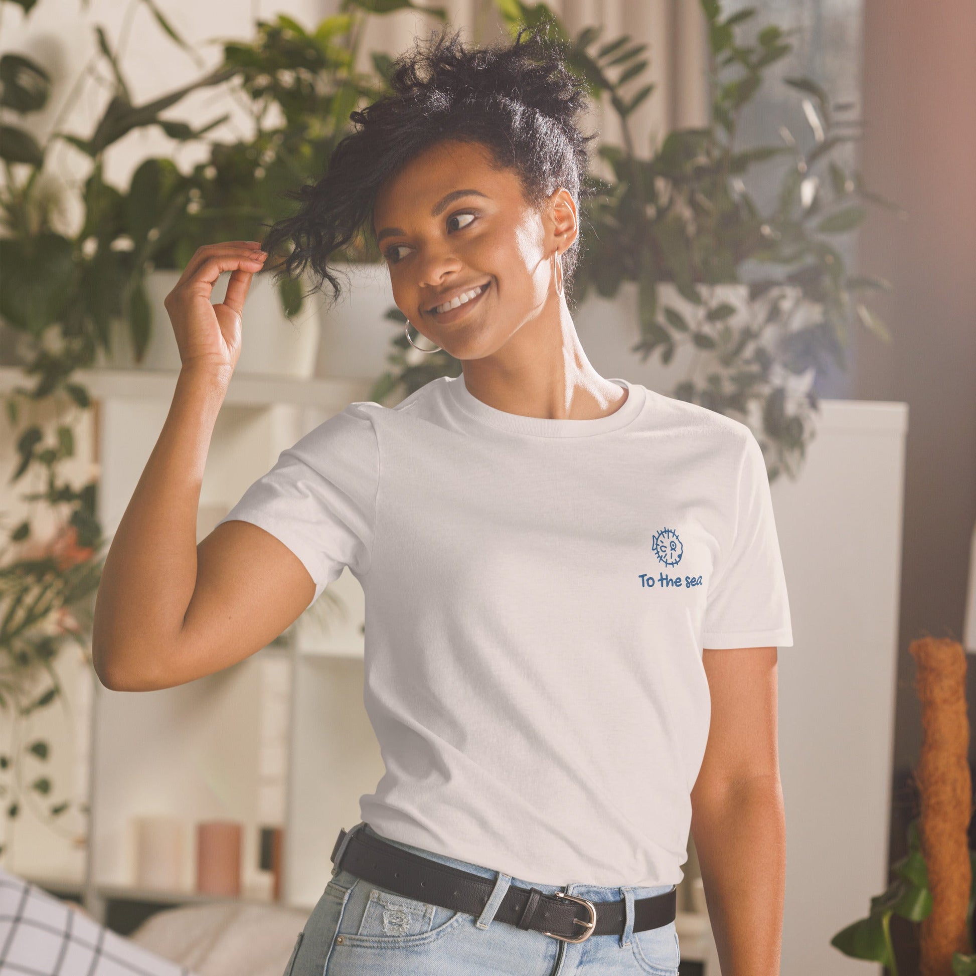Pufferfish To The Sea - Unique T-shirts for Travel Lovers -   Travel Clothing
