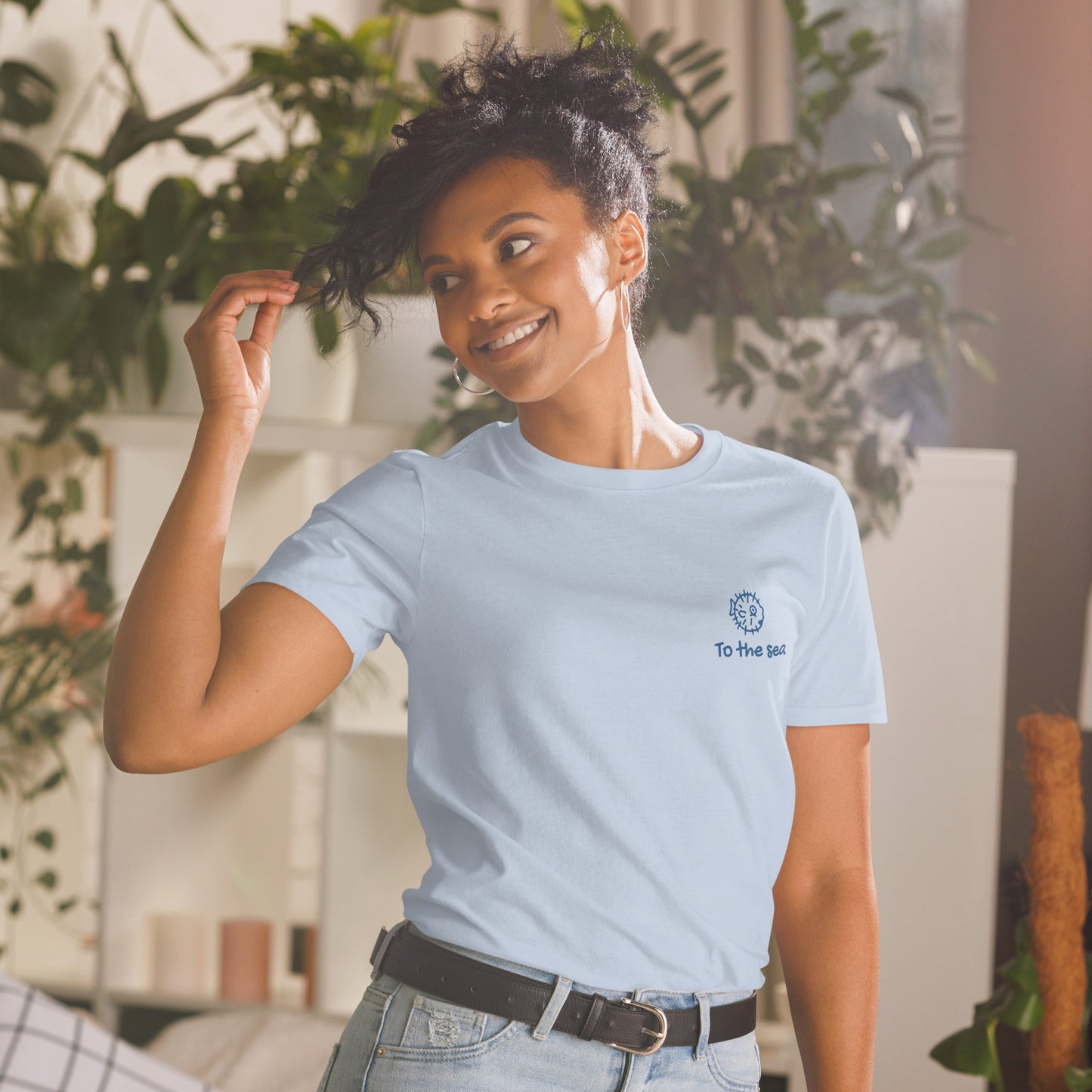 Pufferfish To The Sea - Unique T-shirts for Travel Lovers -   Travel Clothing