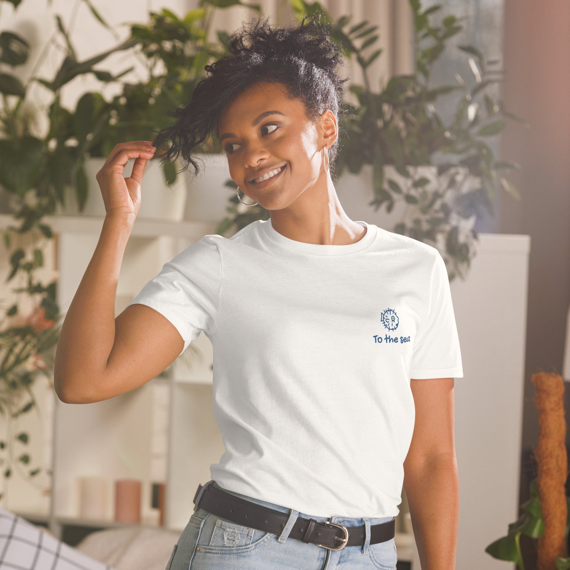 Pufferfish To The Sea - Unique T-shirts for Travel Lovers -   Travel Clothing