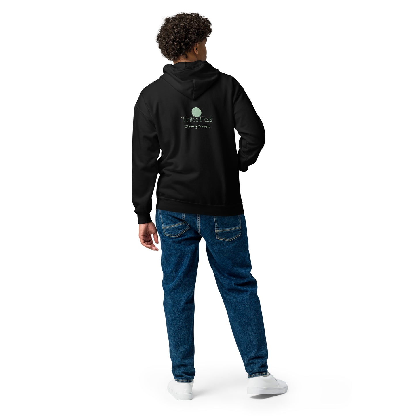 Unisex Chasing Sunsets Zip Hoodie - Tribe Feel