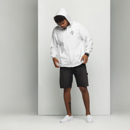 Lost and Loving it Embroidered Zip Up Hoodie – Grey or White Hoodie | Mens Hoodie | Womens Hoodie -  Travel Clothing