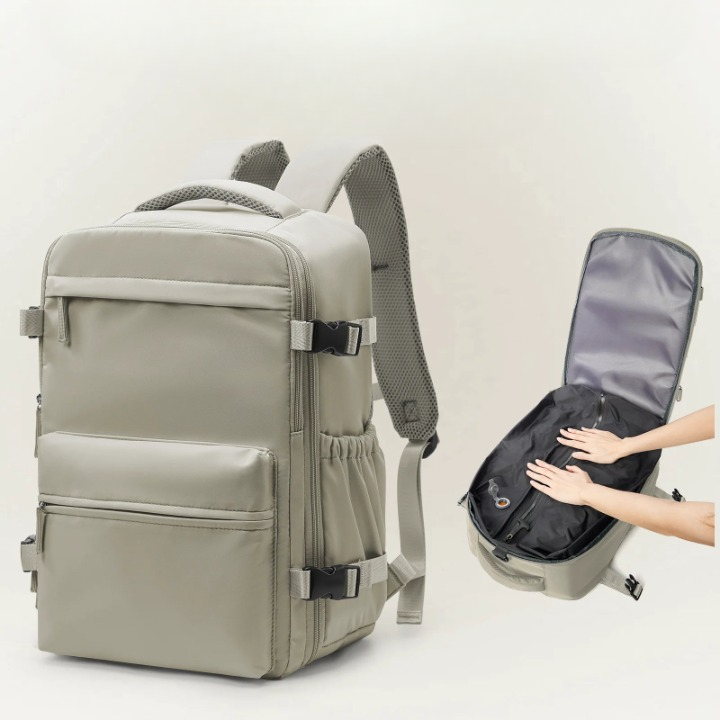 Vacuum Compression Backpack with FREE Pump - Ryanair Cabin Bag  Travel Bags