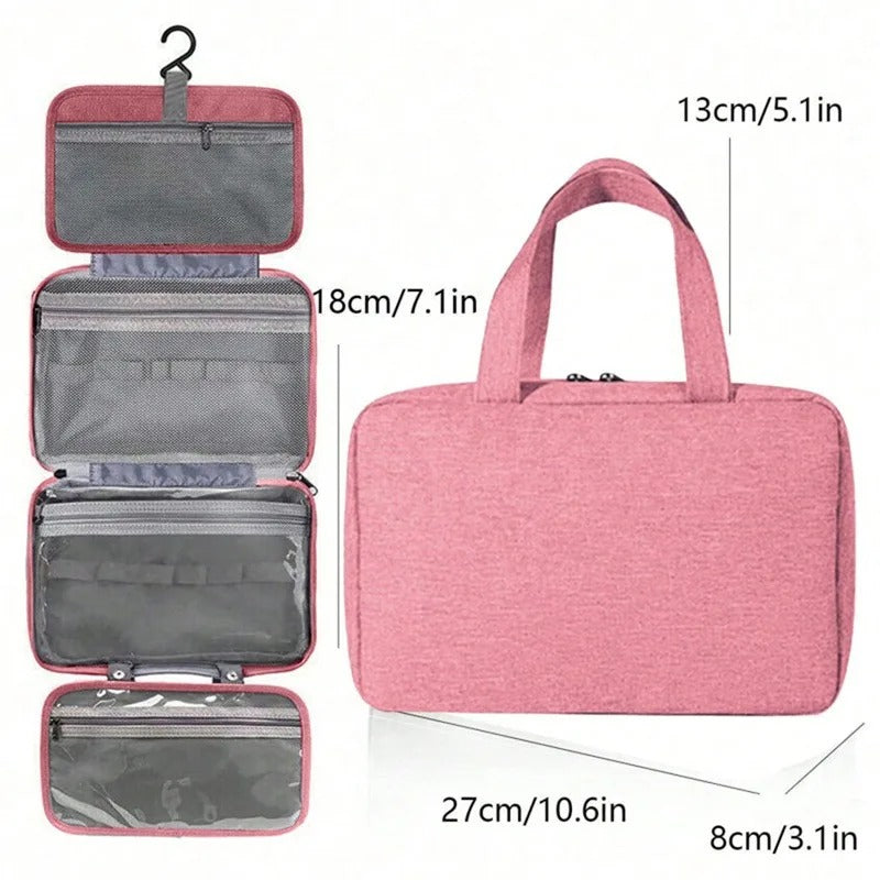 Hanging Travel Toiletry Bag | Unisex Wash Bag for Travel | Tribe Feel  Travel Organisers