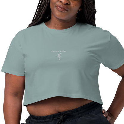 Escape Artist Women’s crop top - Unique Travel Gift -  Travel Clothing
